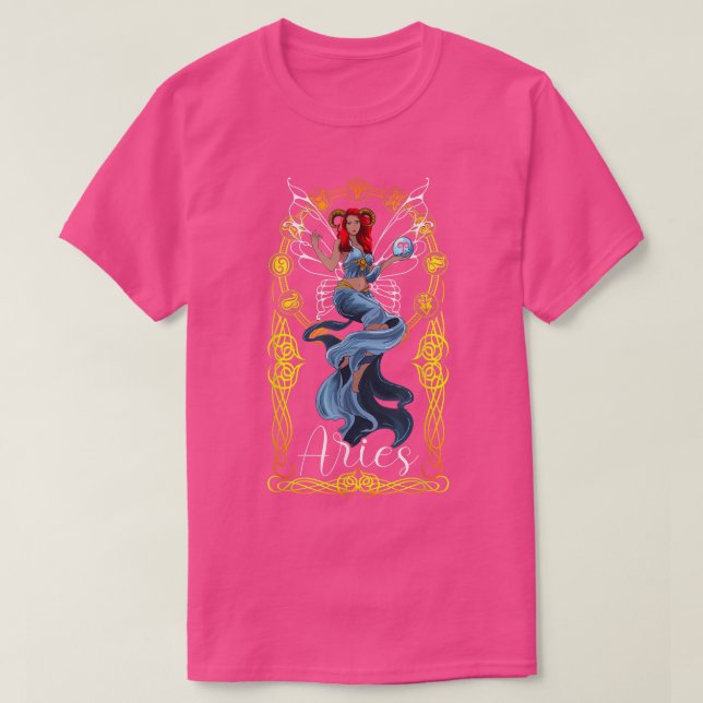 T-shirt Fée Black Aries (Design devant)
