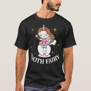 T-shirt Fée de dents Adultes et enfants Fée de dents Hallo