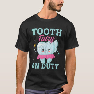 T-shirt Fée de dents en service Halloween