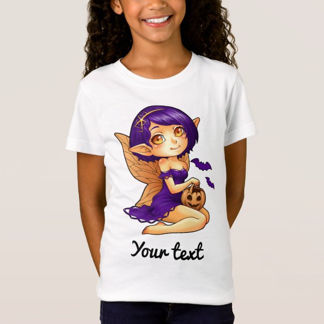 T-Shirt Fée de Halloween (Devant)