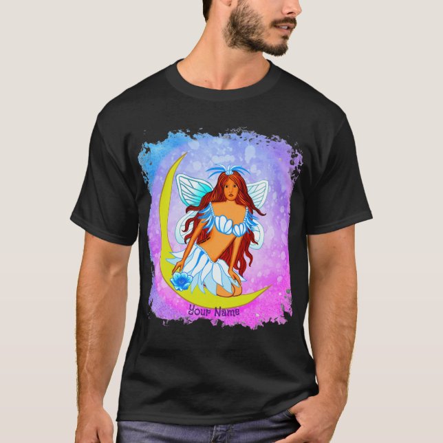 T-shirt Fée de la lune de nuit (Devant)