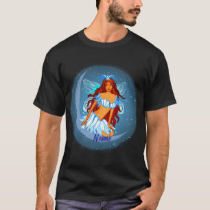 T-shirt Fée de la Lune de Nuit Bleue