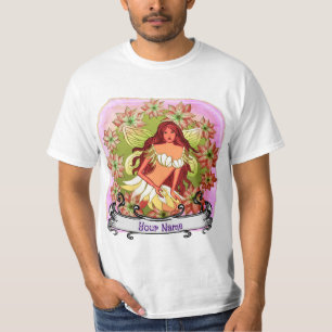 T-shirt fée de Noël personnalisé
