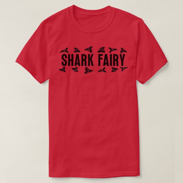 T-shirt Fée de requin Drôle Dents de requin Chasse (Design devant)