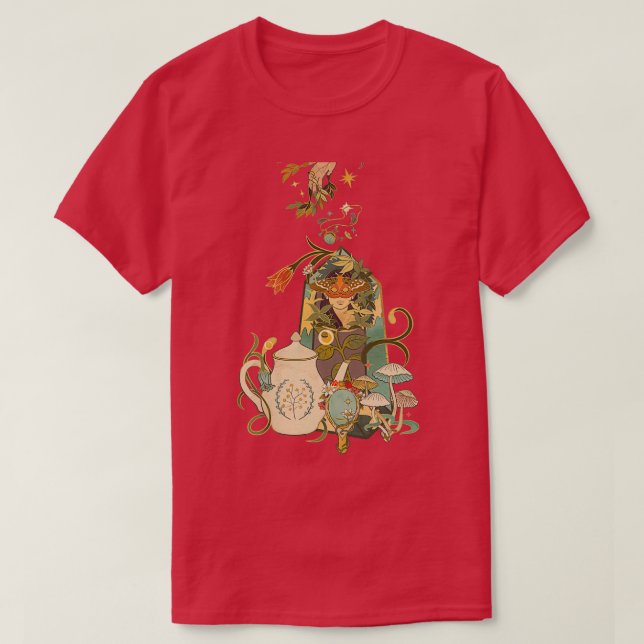 T-shirt Fée des champignons (Design devant)