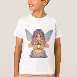 T-shirt Fée Douce Lanterne – Magie Adaptée aux Enfants