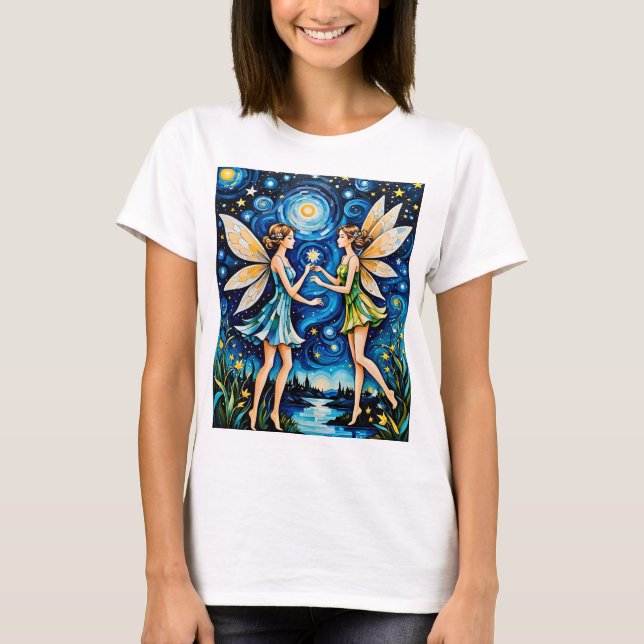 T-shirt fée Dreamland Starry Night Tee (Devant)