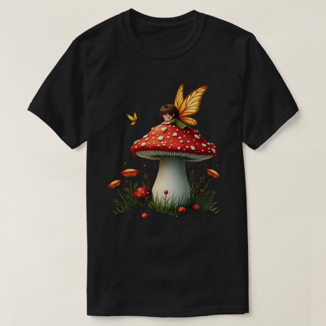 T-shirt Fée du champignon toxique (Design devant)