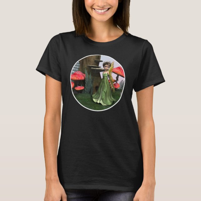 T-shirt Fée en forêt (Devant)