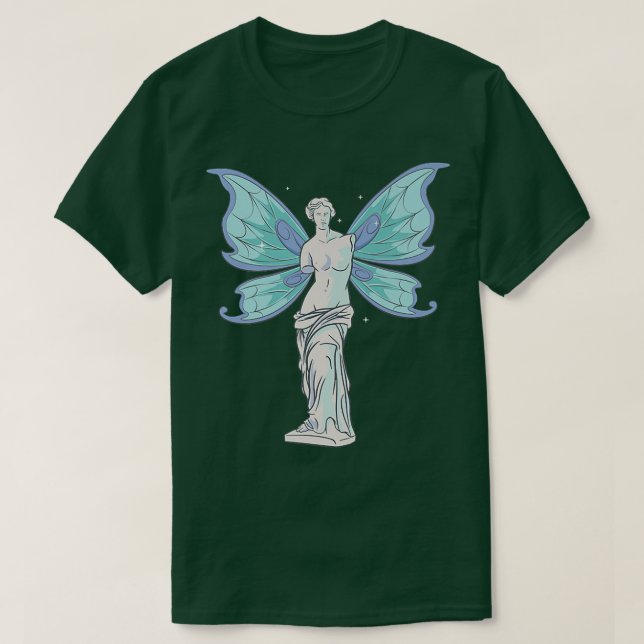 T-shirt Fée esthétique Fairycore Vénus De Milo Statue Fae (Design devant)