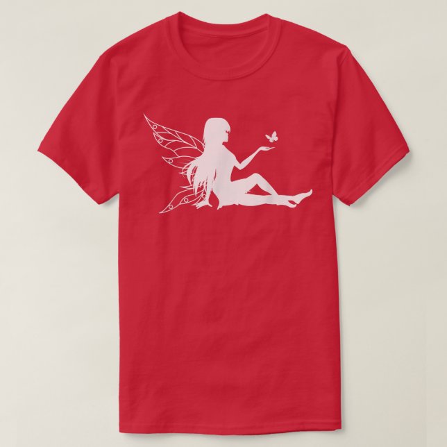 T-shirt Fée et papillon (Design devant)
