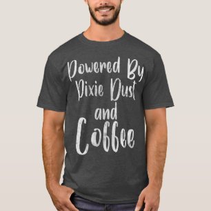 T-shirt Fée féminine amateur de caféPropulsée par la pouss