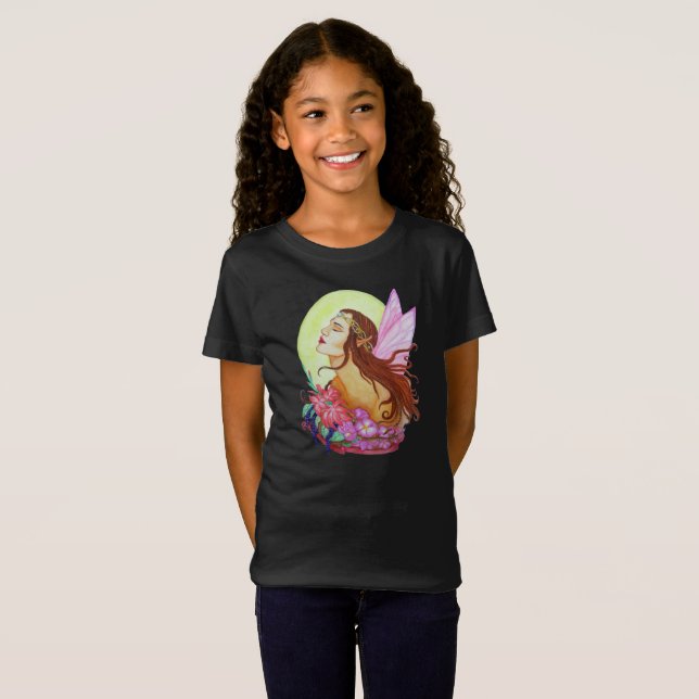 T-Shirt Fée florale  (Devant entier)