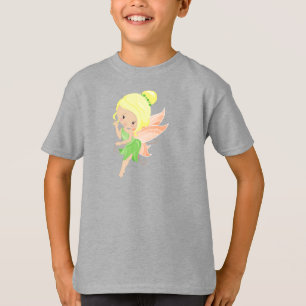 T-shirt Fée Forestière, Fée Magique, Fée Mignonne, Cheveux