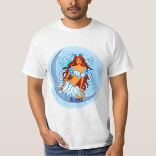 T-shirt Fée Lune Bleue Nuit