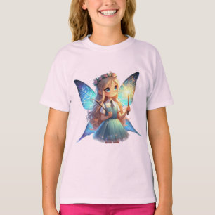 T-shirt Fée magique Retour à l'école Tee de fille