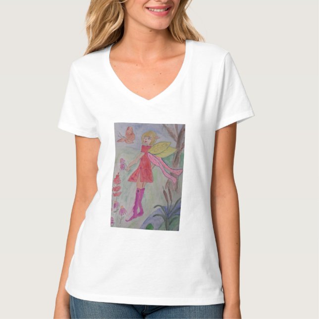T-shirt Fée papillon (Devant)