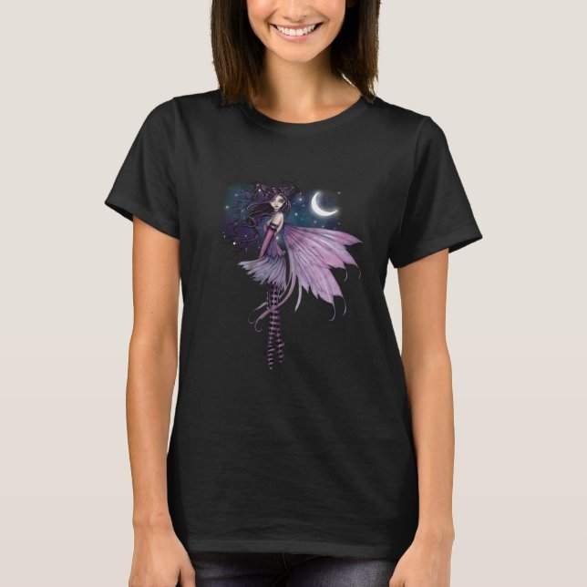T-shirt Fée Purple Passion et Lune (Devant)