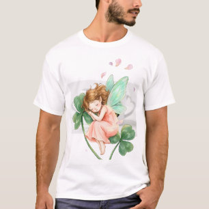T-shirt Fée rêveuse avec danse magique du trèfle