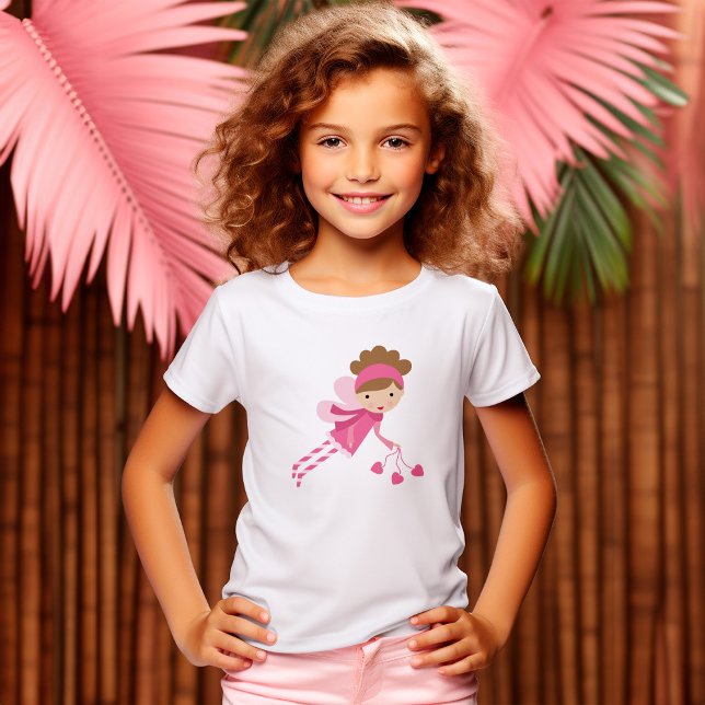 T-shirt Fée rose douce (Créateur téléchargé)