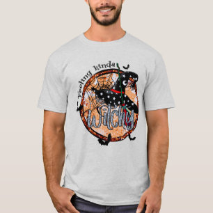 T-shirt Feed Kinda Witchy - Casquette De Sorcière Hallowee