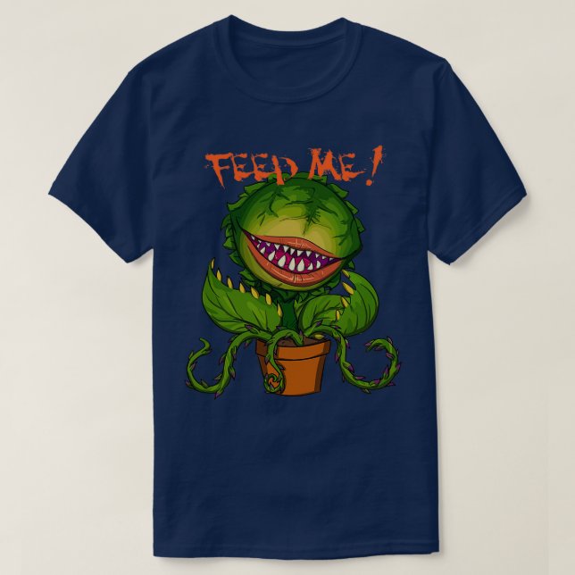 T-shirt Feed me Seymour  (Design devant)