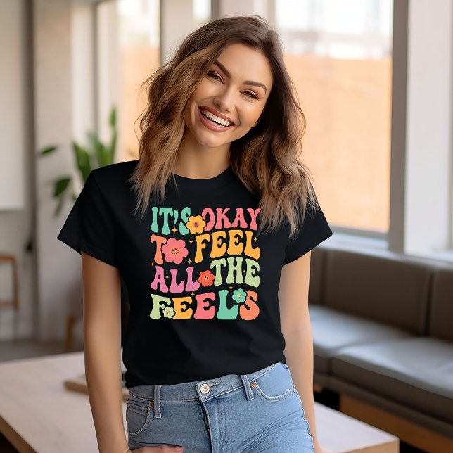 T-shirt Feel all the Feels Mental Health (Créateur téléchargé)