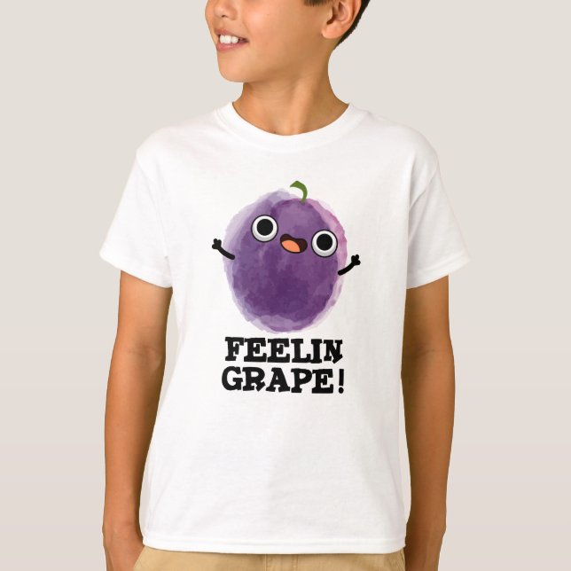 T-shirt Feelin Graphe Drôle Fruit Pun (Devant)