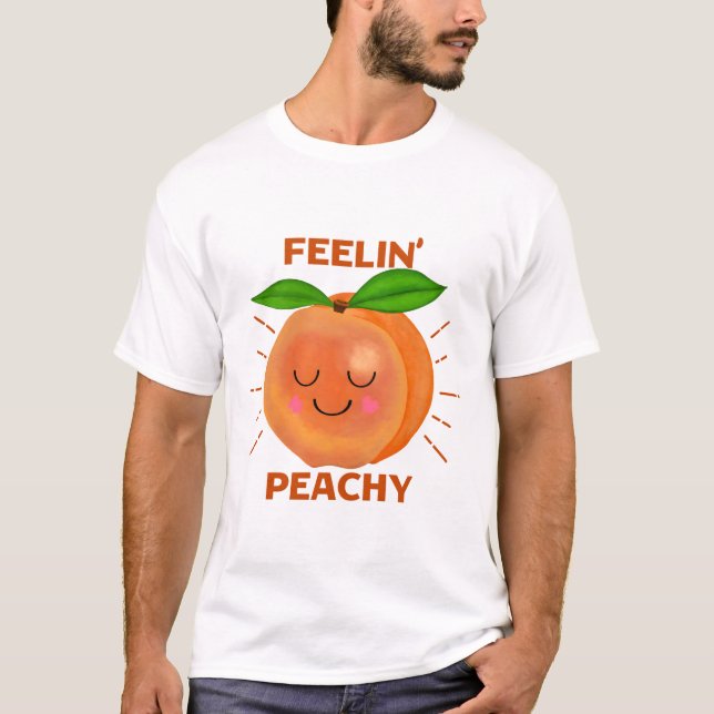 T-shirt Feelin Peachy (Devant)