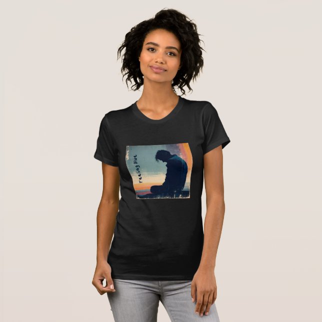 T-shirt Feeling Blue - Limited Edition (5) (Devant entier)