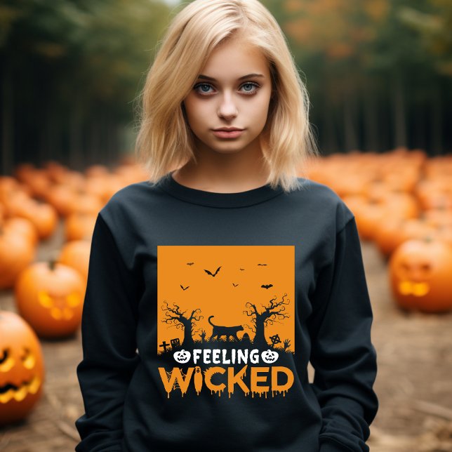 T-shirt Feeling Wicked Halloween (Créateur téléchargé)