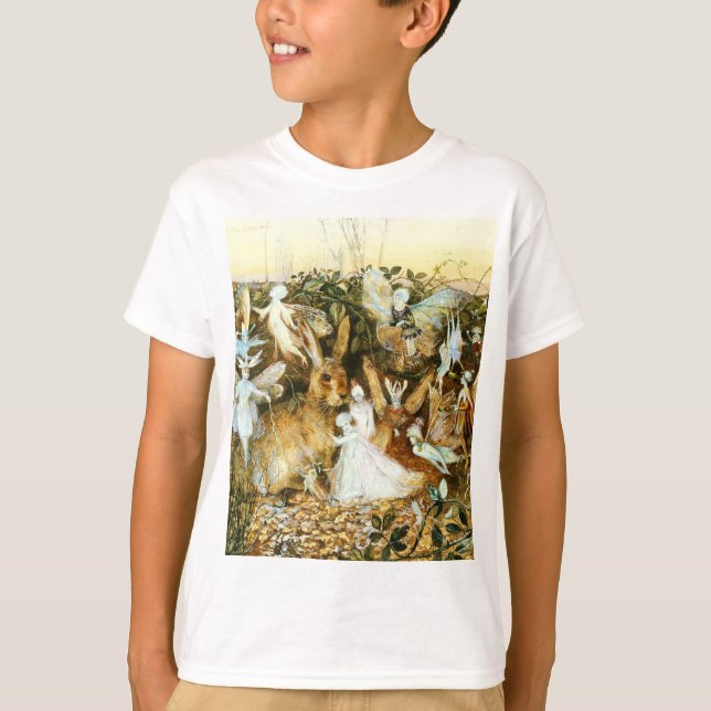 T-shirt Fées et lapin (Devant)