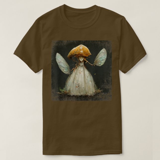 T-shirt Fées Pour Fairys Fairycore Grunge Forêts de champi (Design devant)