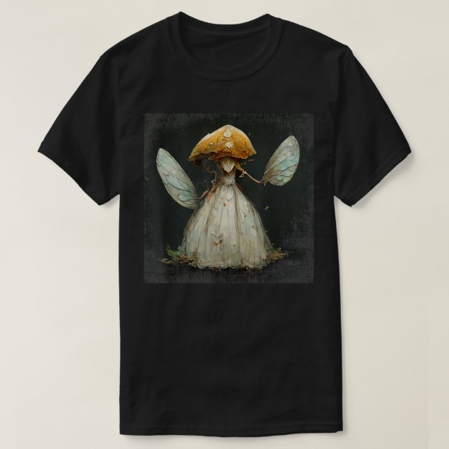 T-shirt Fées Pour Fairys Fairycore Grunge Forêts de champi (Design devant)