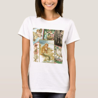 T-shirt Fées vintages et sirènes