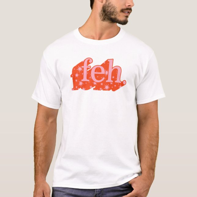 T-shirt Feh Yiddish Slang Word Pesach Juif Seder (Devant)