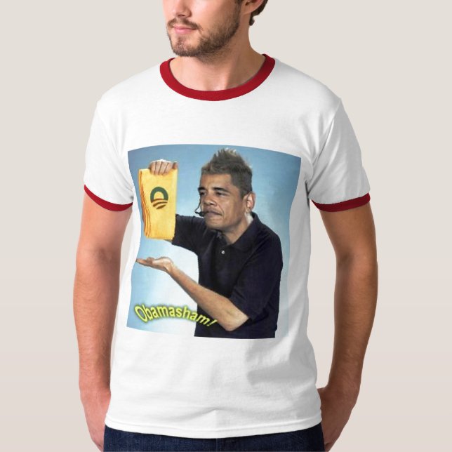 T-shirt Feinte wow d'Obama ! (Devant)