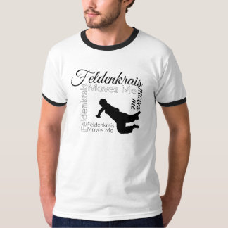 T-shirt Feldenkrais me déplace la chemise | noir et le