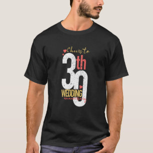 T-shirt Félicitations À 30 Ans 30ème anniversaire de Maria
