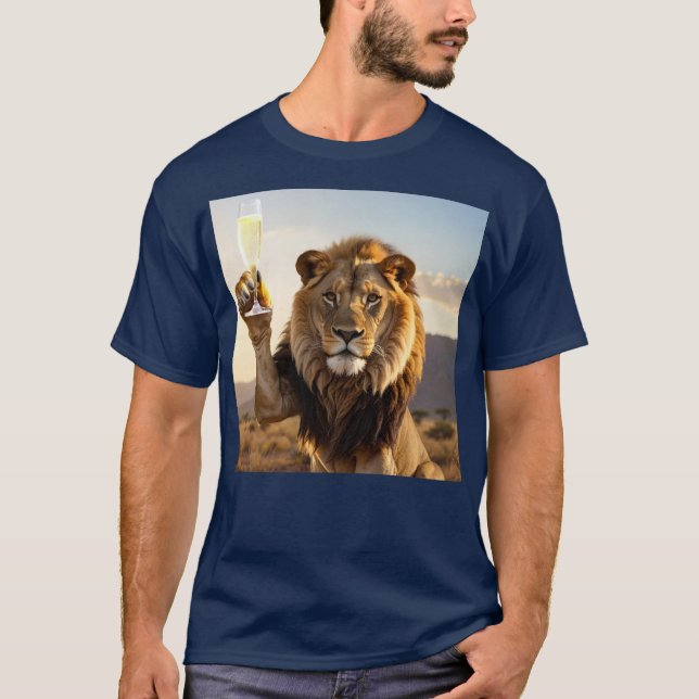 T-shirt Félicitations Lion (Devant)
