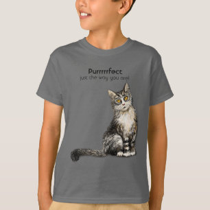 T-shirt félin
