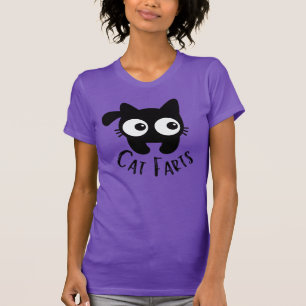 T-shirt Feline de Farting Purr-parfaitement Hilarious