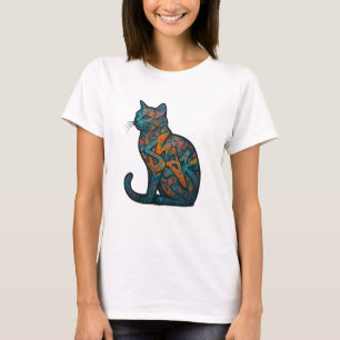 T-shirt Feline Inferno