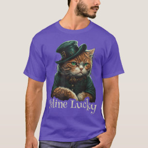 T-shirt Feline Lucky St