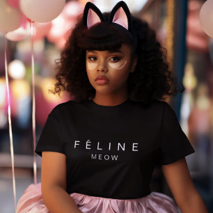 T-shirt Feline Meow
