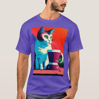 T-shirt FelineFueled Art 24