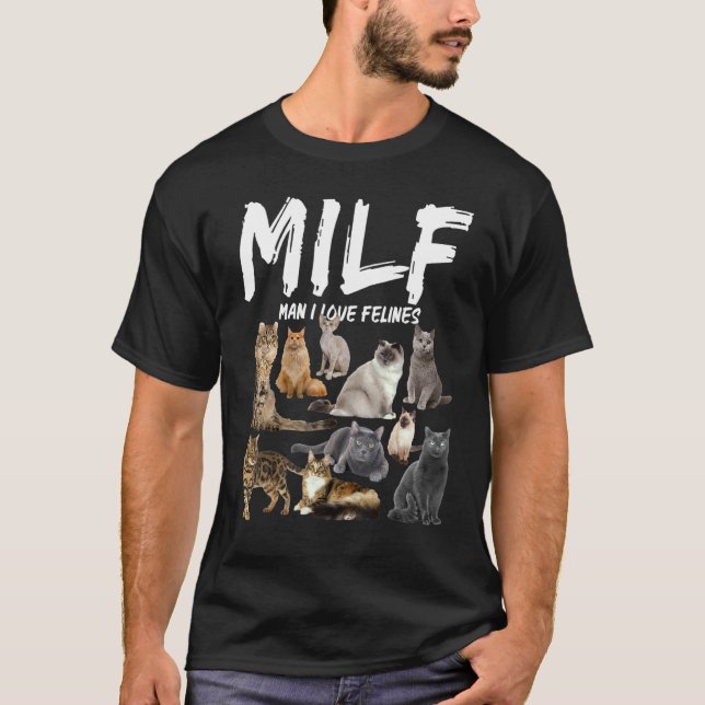 T-shirt Felines Chat  Vintage 1 (Devant)