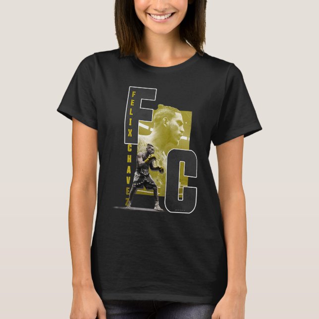 T-shirt Felix Chavez FC jaune (Devant)
