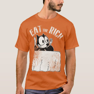 T-shirt Felix le chat mange les riches