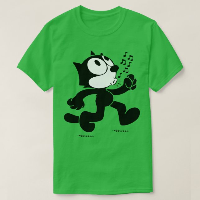 T-shirt felix le chat marchant (Design devant)